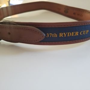 37th Ryder Cup Valhalla Belt Size 32/80